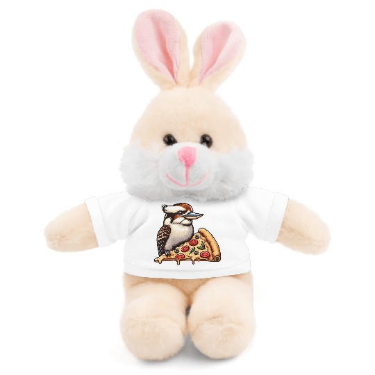Kookaburra is enjoying a delicious pizza Stuffed Animals With Tee