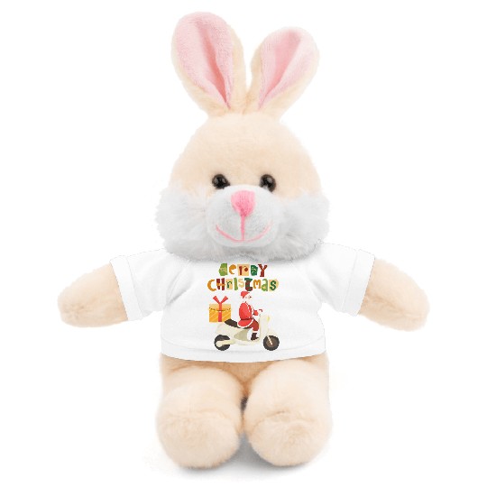 merry christmas Stuffed Animals With Tee