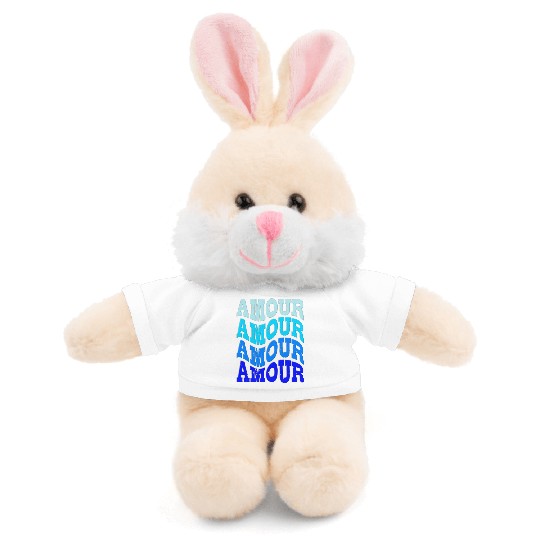 AMOUR-valentine Stuffed Animals With Tee