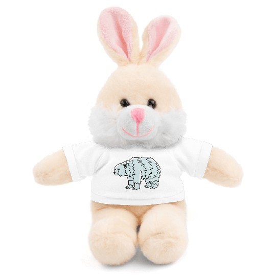 Tribal Polar Bear Indigenous Gift Stuffed Animals With Tee