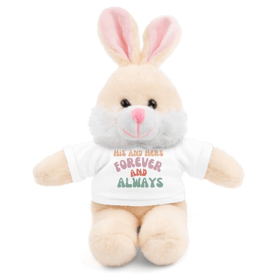 His and Hers Stuffed Animals With Tee