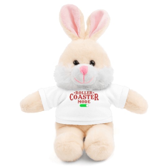 Roller Coaster Lover Stuffed Animals With Tee