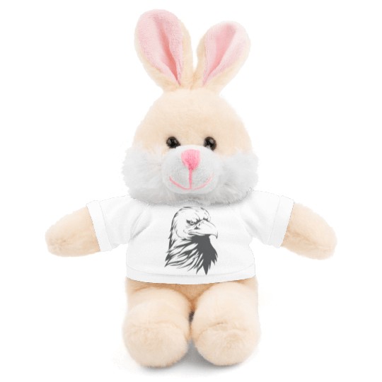 Bald Eagle Silhouette Stuffed Animals With Tee