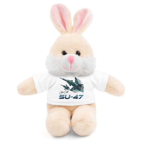 Sukhoi SU-47 the Golden Eagle Russian Fighterjet Stuffed Animals With Tee