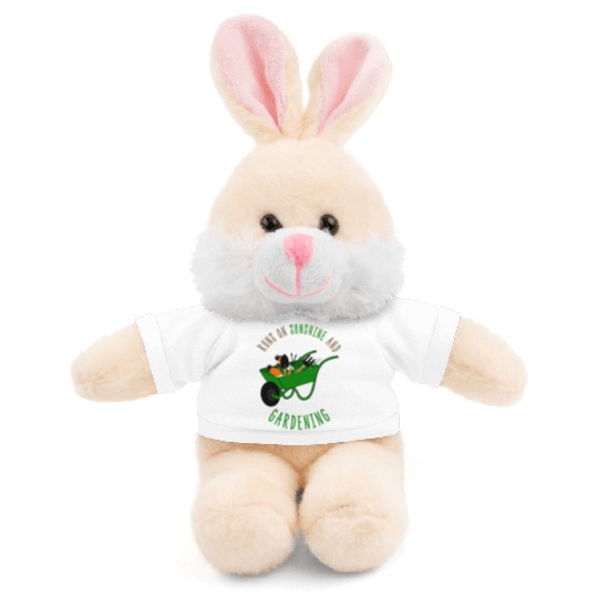 Gardener Joke Gardening Garden Stuffed Animals With Tee