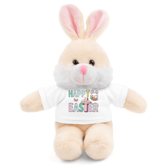 Blossom & Bunny: Easter Celebration Delight! Stuffed Animals With Tee