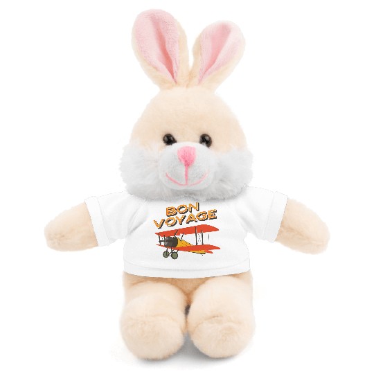 Bon Voyage Stuffed Animals With Tee