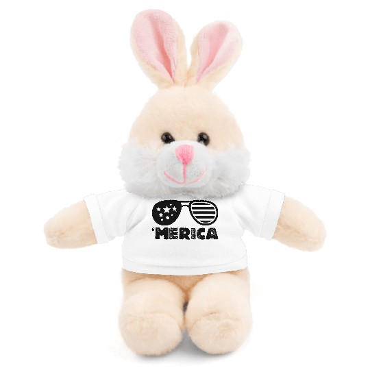 USA vintage merica Stuffed Animals With Tee