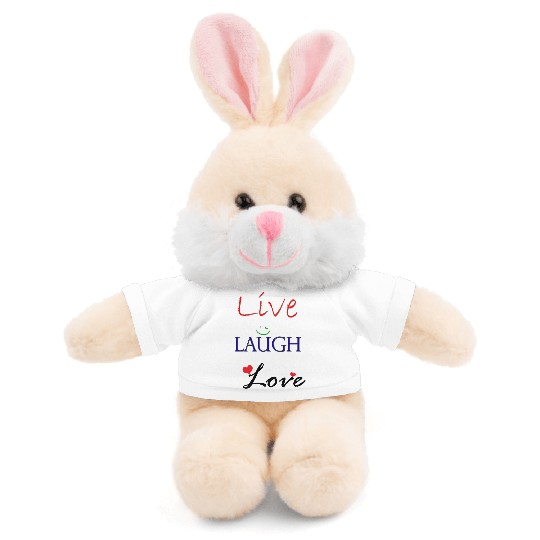 Live Laugh Love Stuffed Animals With Tee