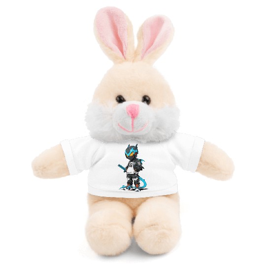 Chibi Dragon Ninja Character Stuffed Animals With Tee