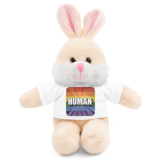 LGBTQ Human Stuffed Animals With Tee