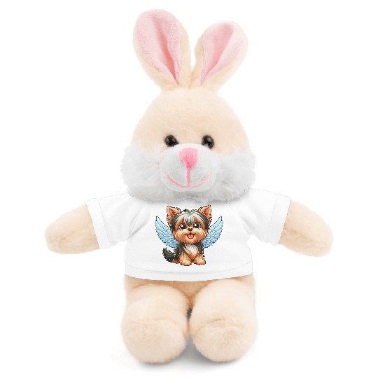 Cute Yorkshire Terrier with angel wings Stuffed Animals With Tee