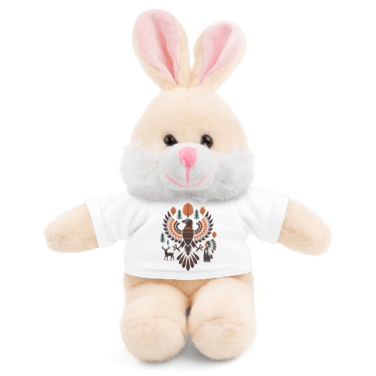 Native American Eagle Design Stuffed Animals With Tee