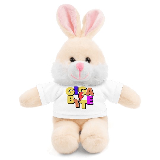 Computer Data Measurement Unit Stuffed Animals With Tee