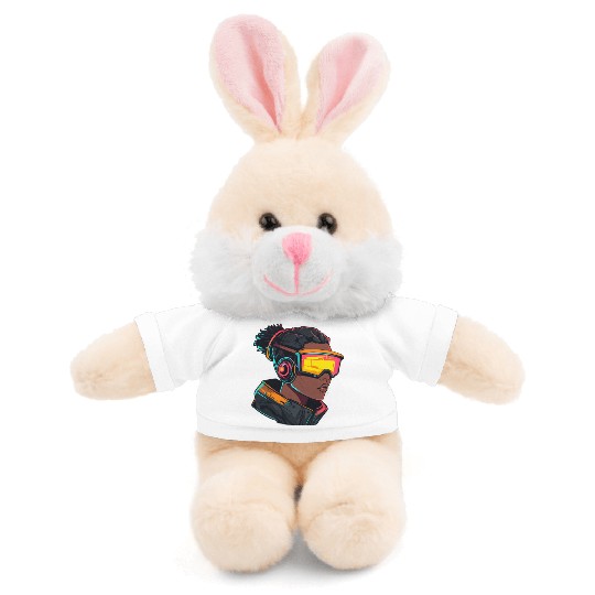 Futuristic character Stuffed Animals With Tee