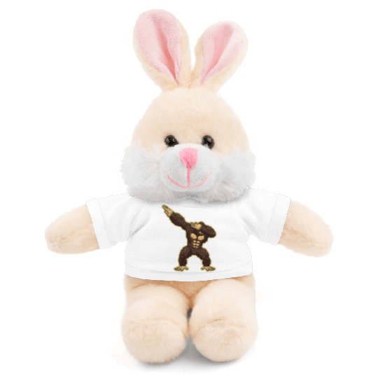 Monkey Chimpanzee Gorilla Dabbing Ape Stuffed Animals With Tee