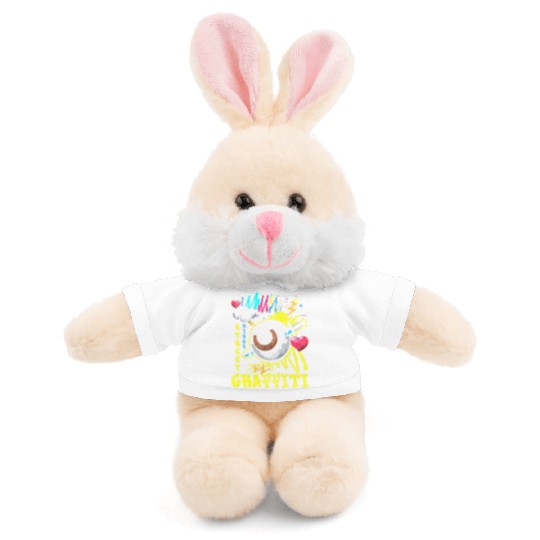 Sprayer Urban Streetwear Neon Stuffed Animals With Tee