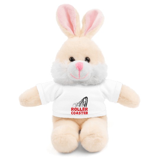 My Heart Beats for Roller Coaster Stuffed Animals With Tee