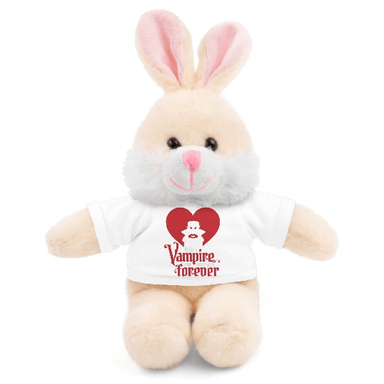 Only A Vampire Can Love You Forever Stuffed Animals With Tee