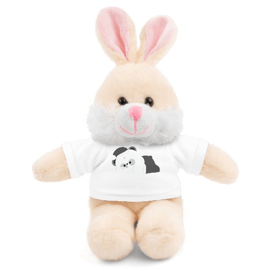 Tired Panda Stuffed Animals With Tee