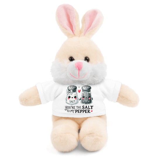 Salt to my Pepper Stuffed Animals With Tee