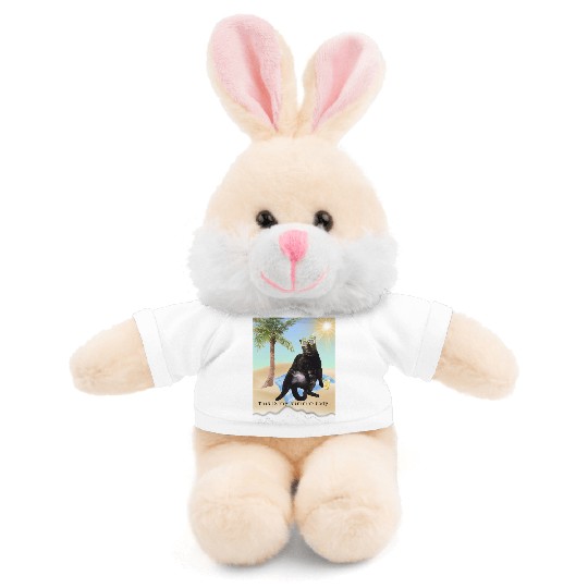 fat cat summer body Stuffed Animals With Tee