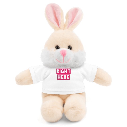 RIGHT HERE RIGHT NOW Stuffed Animals With Tee