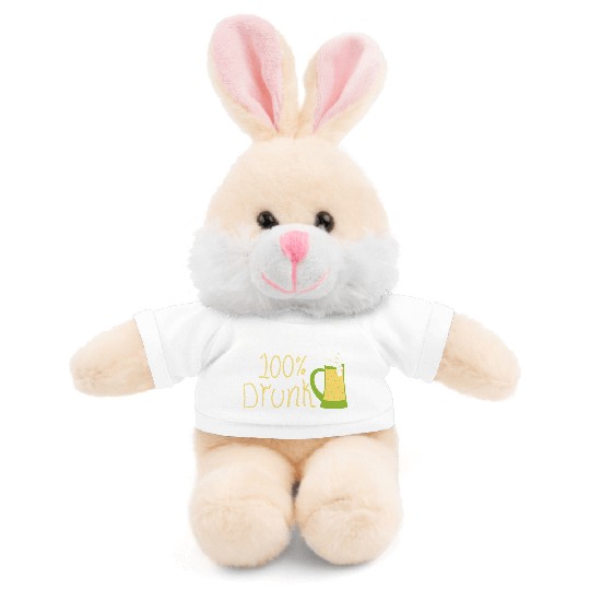 Funny St Patricks Day Stuffed Animals With Tee - irish humor