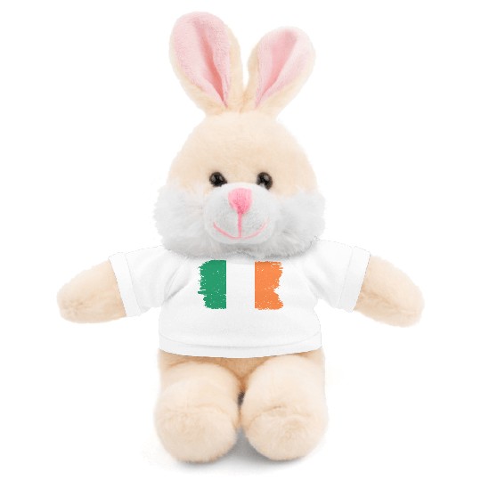 Ireland flag Stuffed Animals With Tee