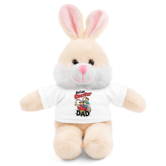 Roller Coaster Dad - Thrilling Family Fun Stuffed Animals With Tee