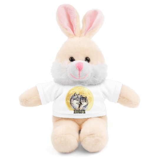 Wolf Honor Stuffed Animals With Tee – Majestic Wolves Under