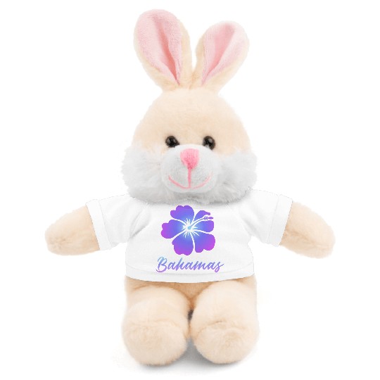 Bahamas Hibiscus Stuffed Animals With Tee