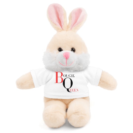 Bougie Queen Red&Black Stuffed Animals With Tee