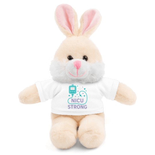 NICU Parent Pride Preemie Warrior Neonatal Stuffed Animals With Tee