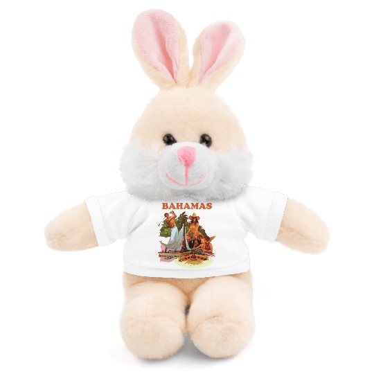 Bahamas, Collage Stuffed Animals With Tee