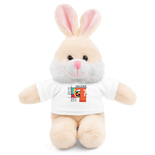 Soccer Player with Ball Graphic Stuffed Animals With Tee