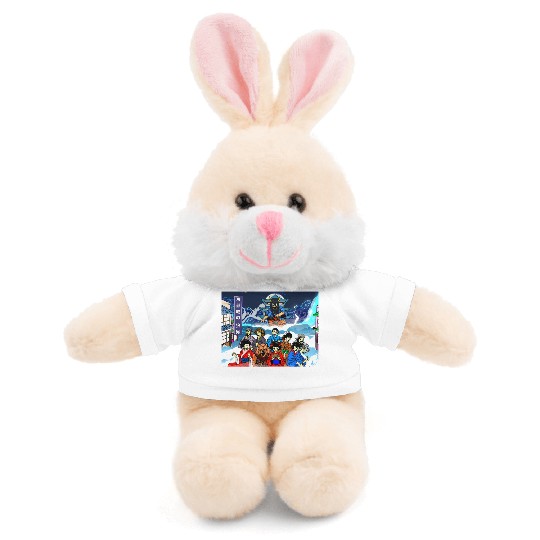 Mythical Samurai Wolf Theater Stuffed Animals With Tee