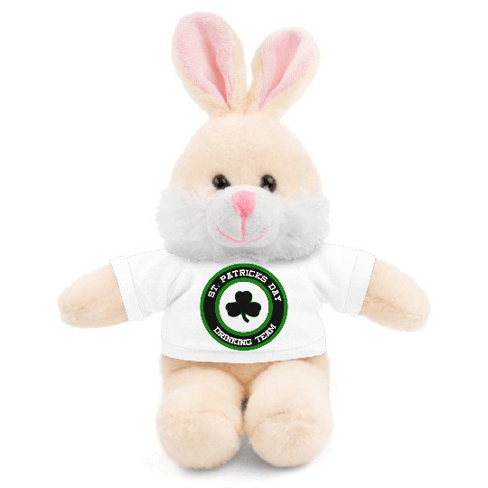 Sta Patrick's Day Drinking Team Stuffed Animals With Tee