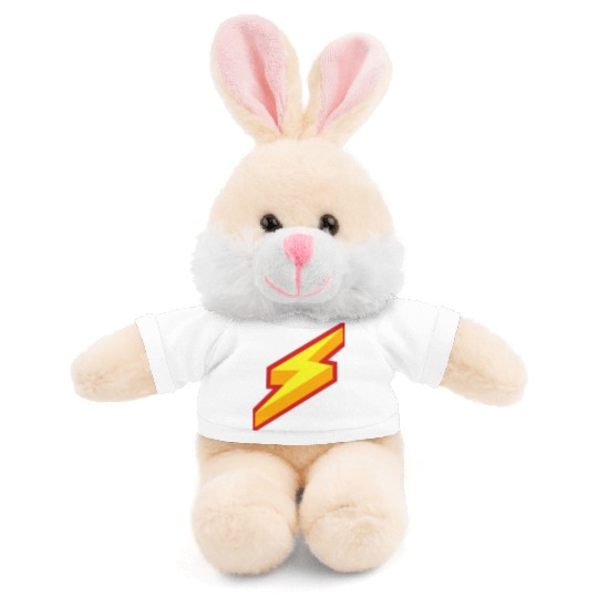 Lightning Bolt Design Stuffed Animals With Tee