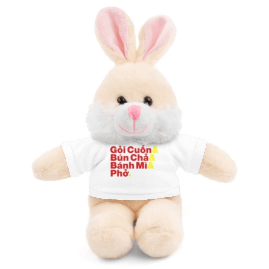 Vietnamese / Vietnam Street Food Stuffed Animals With Tee