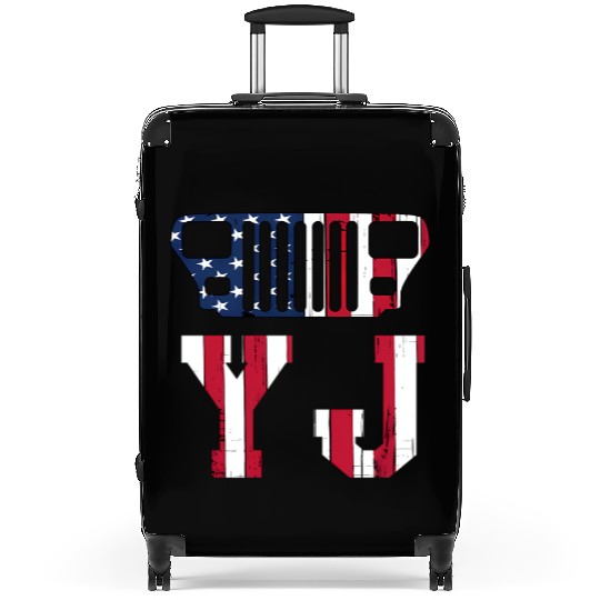 YJ Jeep, the square one Suitcases