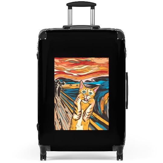 The scream of the cat Suitcases