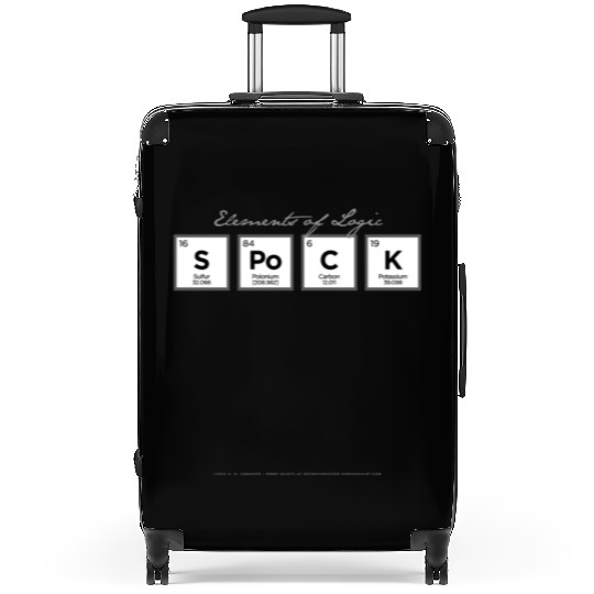 Spock Periodic Table Suitcases