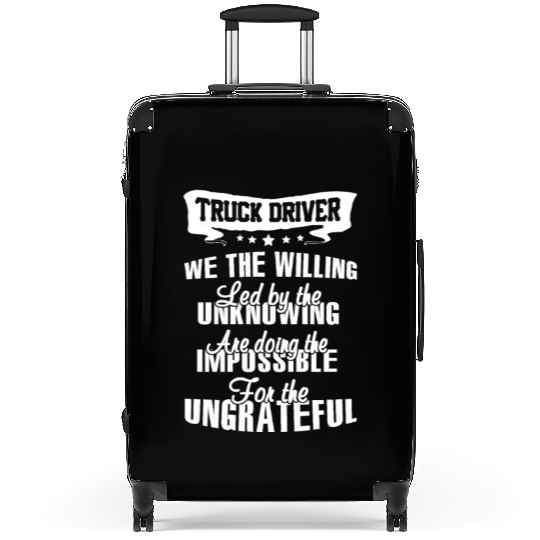 truck driver Suitcases