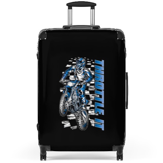 Motocross Throttle It Yamaha Suitcases