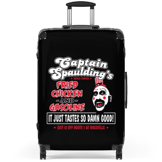 Funny captain spaulding for president Suitcases