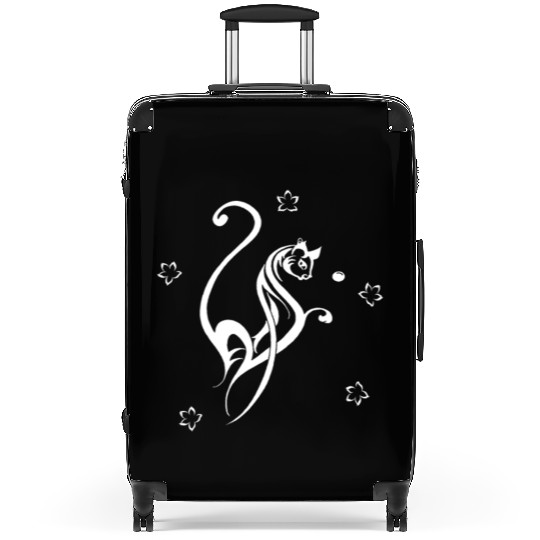 Tribal Cat Suitcases