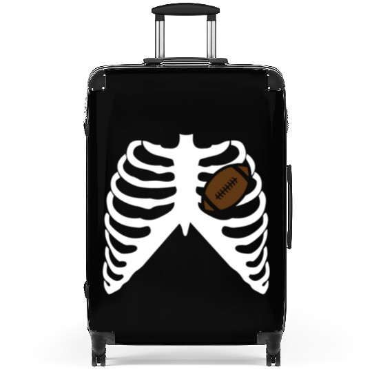MY HEART BEATS FOR FOOTBALL - I LOVE FOOTBALL! Suitcases