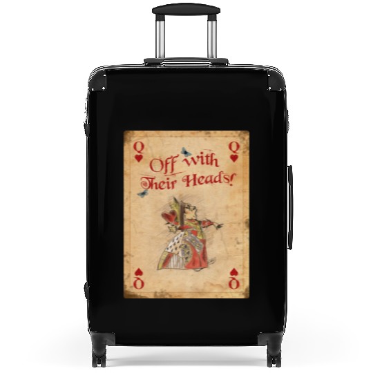 Alice in Wonderland The Queen of Hearts Suitcases