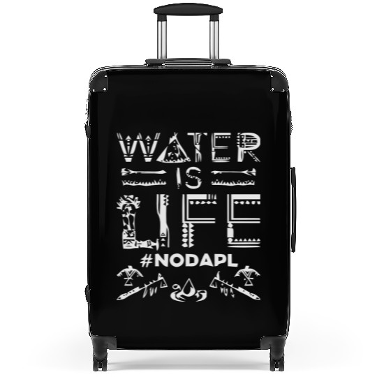 Water is Life #NoDAPL Suitcases